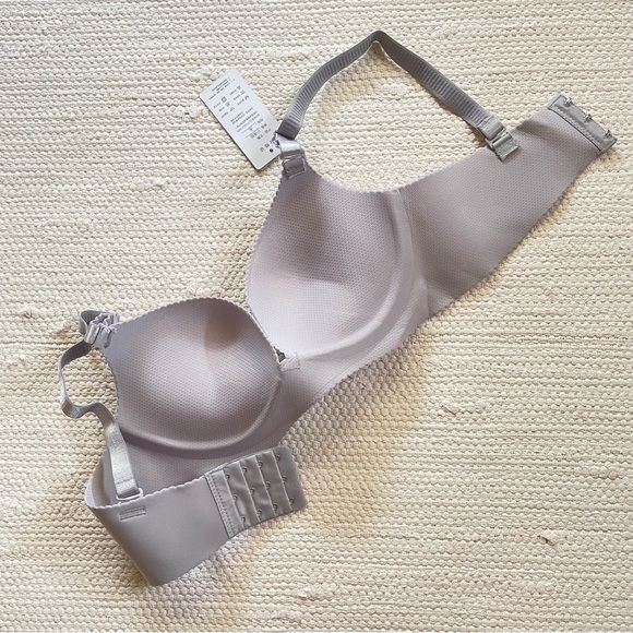 Sexy Seamless Push Up Bra Grey 34B - Picture 2 of 6